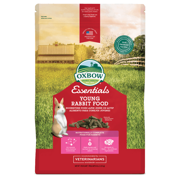Oxbow Essentials Young Rabbit Food (2.25kg, 4.53kg e 11.34kg)