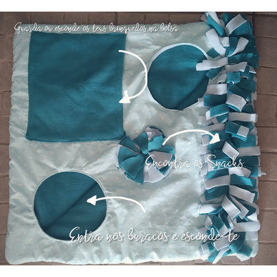 Playmat para furão 60x60cm (Azul)