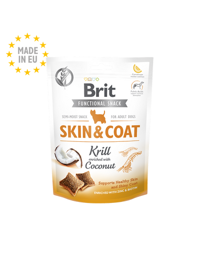 Brit Care Dog Functional Snack Skin&Coat Krill | 150 g