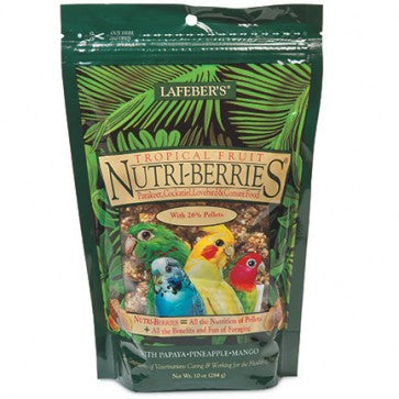 Nutri-Berries Tropical Fruit (Caturras e aves médias) 284g