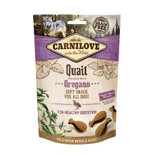 Carnilove Quail enriched with Oregano Soft Snack Dog 200g
